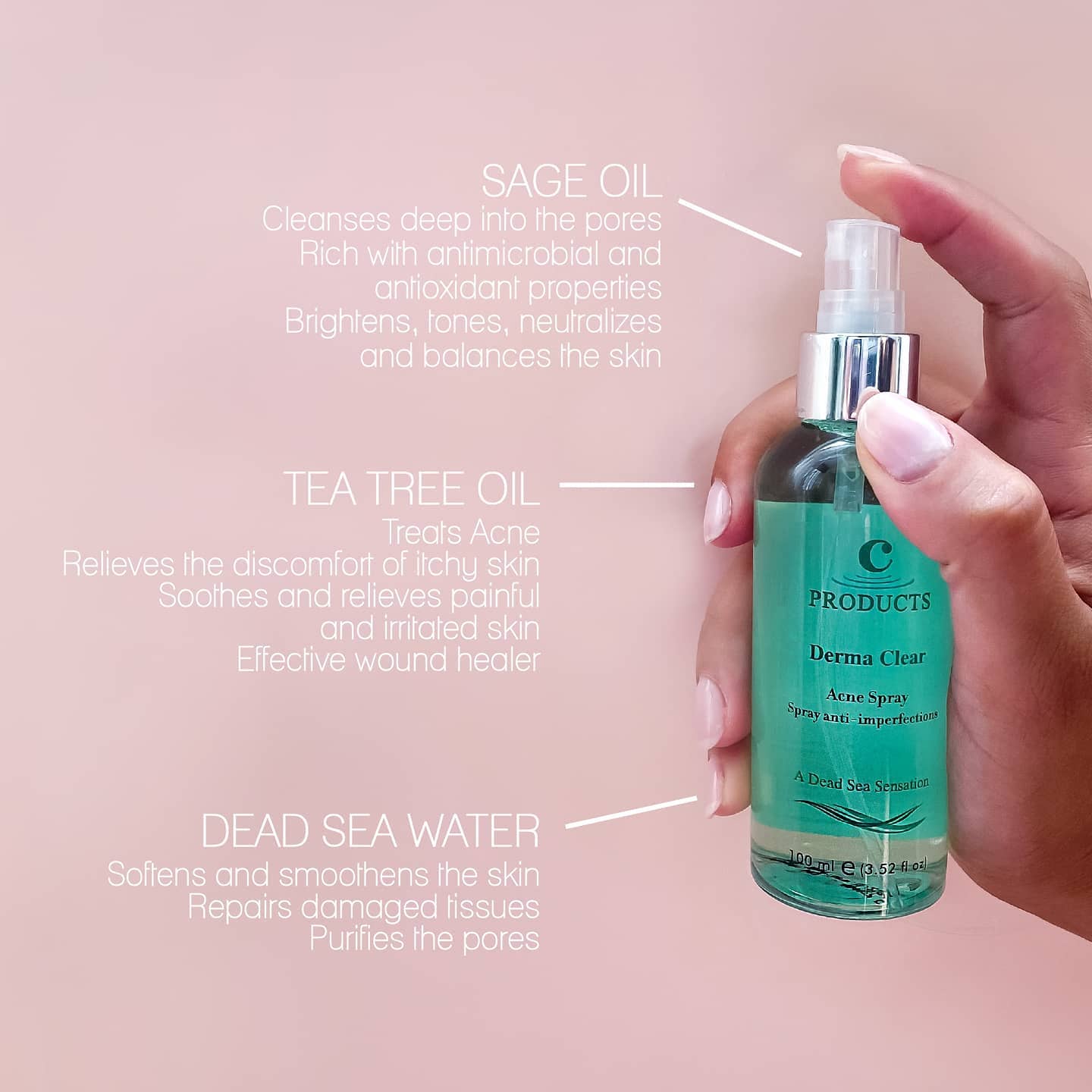 Derma Ca Acne Spray – C-Products
